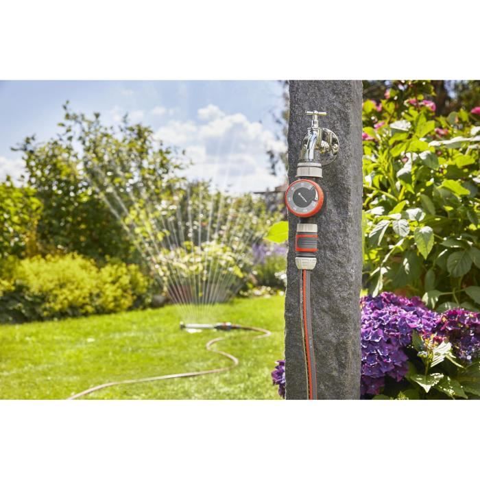 Gardena Watering timer-Micro-Drip system-Pressure 12 bar max-weather resistant-works without battery (1169-20)