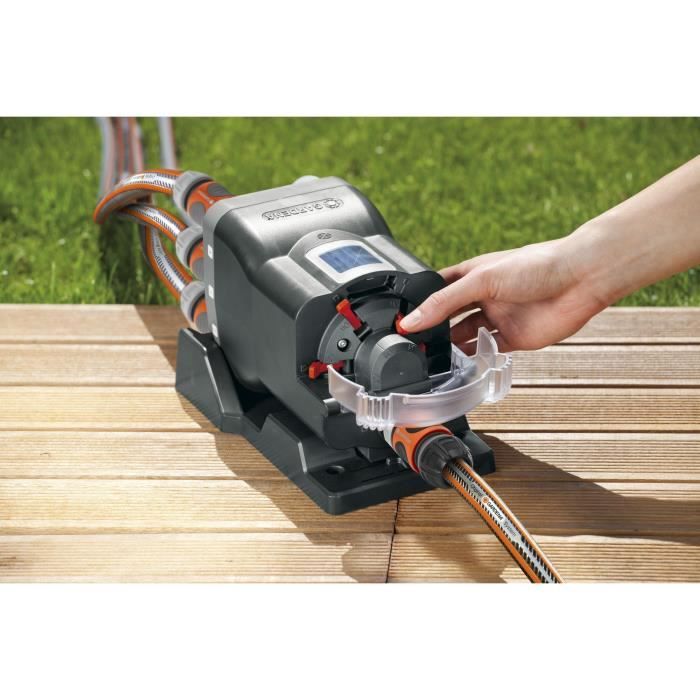 Gardena Automatic selector-6 independent water outputs-Unique Gardena connection-Complete connection kit-(8193-20)