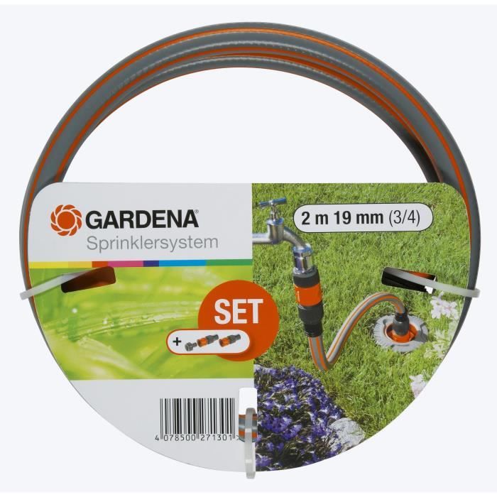 Gardena Large flow connection set - Connect pipeline and automatic irrigation system to water supply