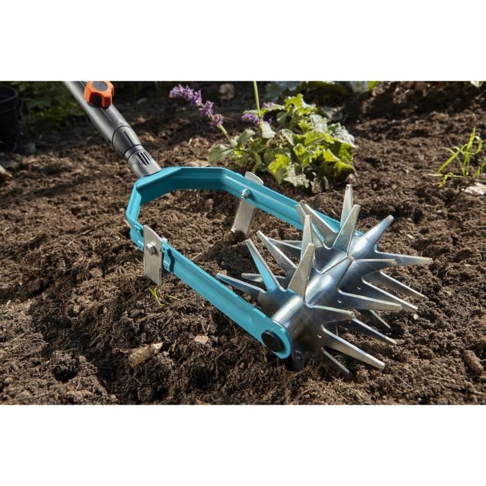 Gardena Cleanter-Sarcleuse 14cm Combisystem-High quality Galvanized Steel-TOOL TOMEGENCY-25 YEARS GUARANTEE (3195-20)