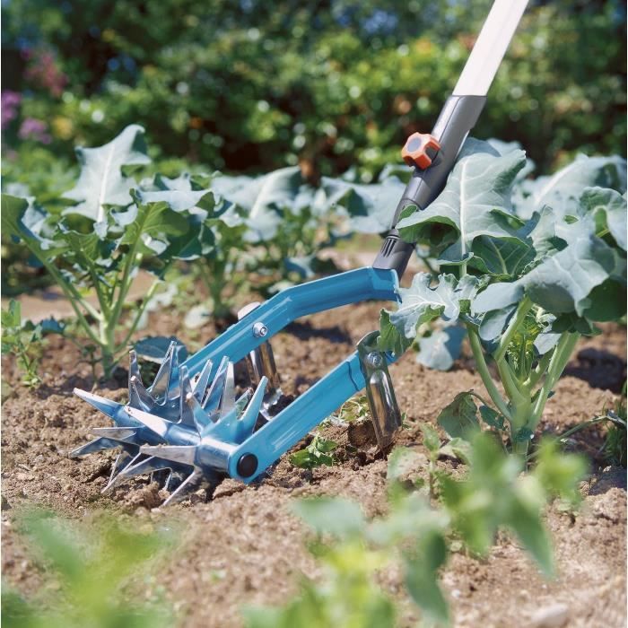 Gardena Cleanter-Sarcleuse 14cm Combisystem-High quality Galvanized Steel-TOOL TOMEGENCY-25 YEARS GUARANTEE (3195-20)