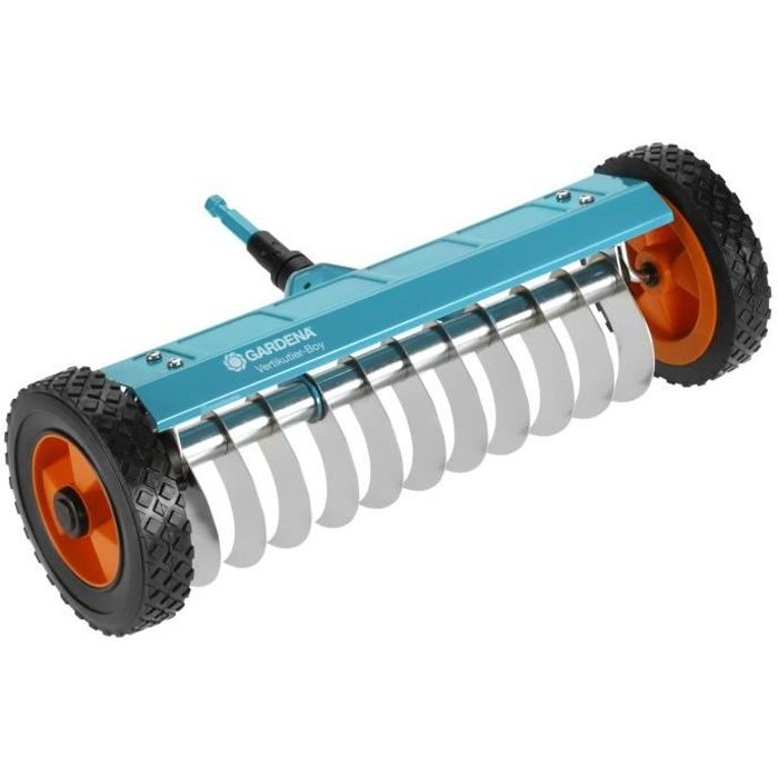 Gardena Racifier on wheels 32cm Combisystem-Stainless steel blades anti-stuff-anti-foam and crumble-25 years warranty (3395-20)