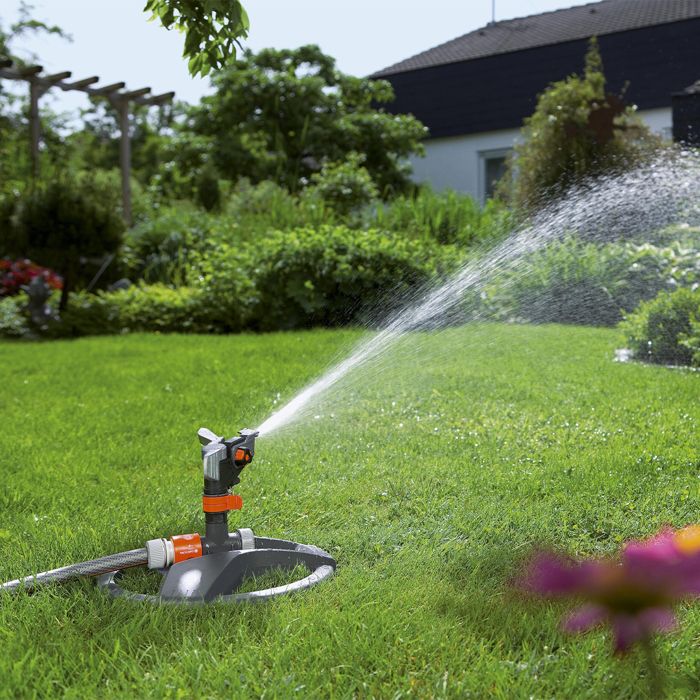 Garden Sprin-Canon Solder Premium-Adjustable range 12.5m max-Max 490m² surface-For XL Garden 5 years (8135-20)