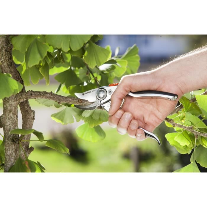 GARDENA BP SIGHT 50 Premium-Ø24mm Max-Stainless steel blades-Ergonomic handle-25 years warranty (8702-20)