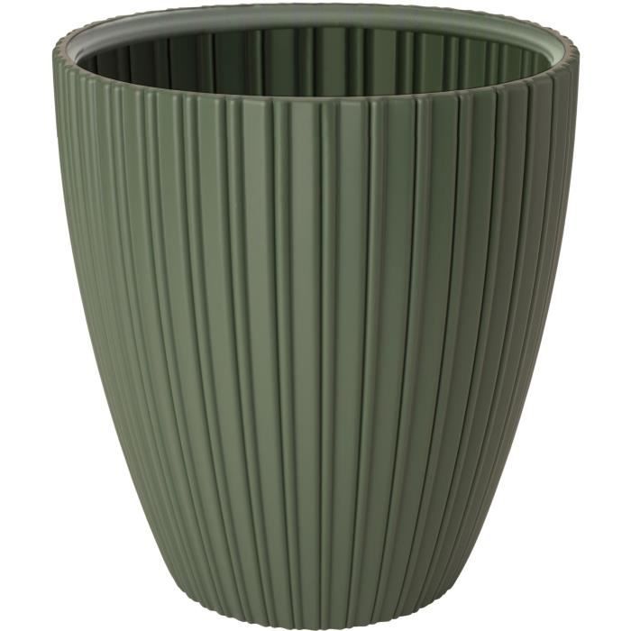Flowerpot - Garden ID - Fancy - 40 x 42 cm - For garden, balconies or interiors - Lime green