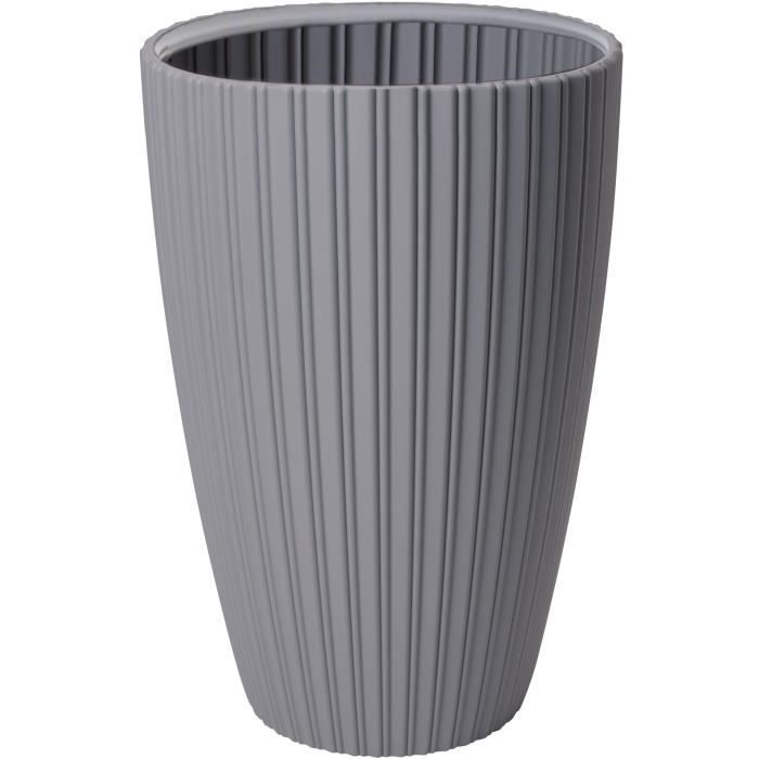 Flowerpot - Garden ID - Fancy - 40 x 58 cm - For garden, balconies or interiors - Light grey