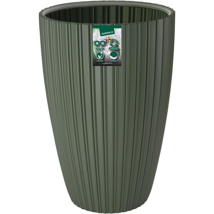 Flowerpot - Garden ID - Fancy - 40 x 58 cm - For garden, balconies or interiors - Lime green