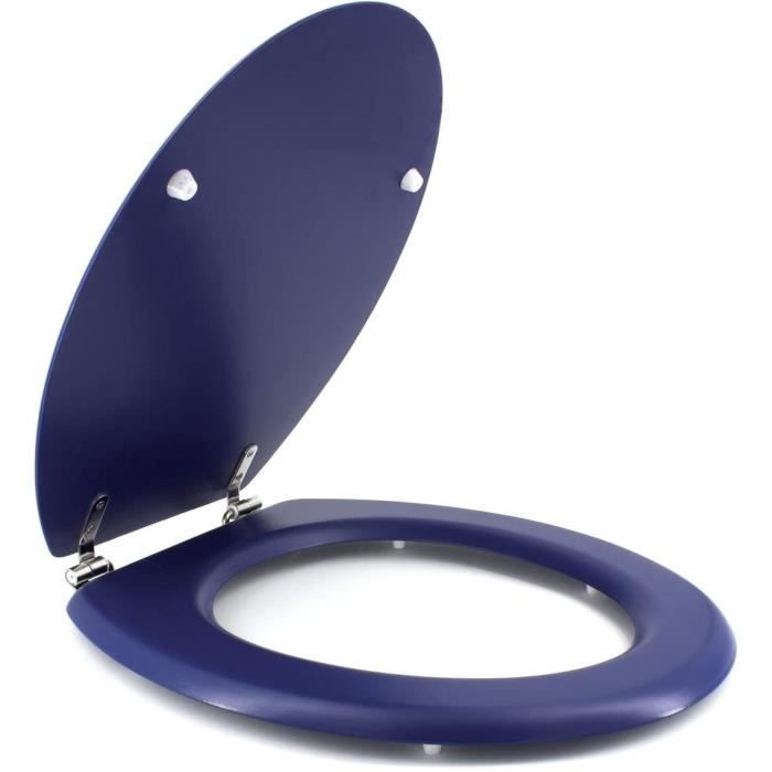 Gelco Design Defactant WC Dolce - Batples Stainless steel - Mouled wood - Navy blue