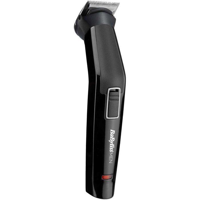 BABYLISS MT725E - 6 in 1 multifunction trimmer - Cordless - 60min autonomy - 2 interchangeable accessories - Washable heads
