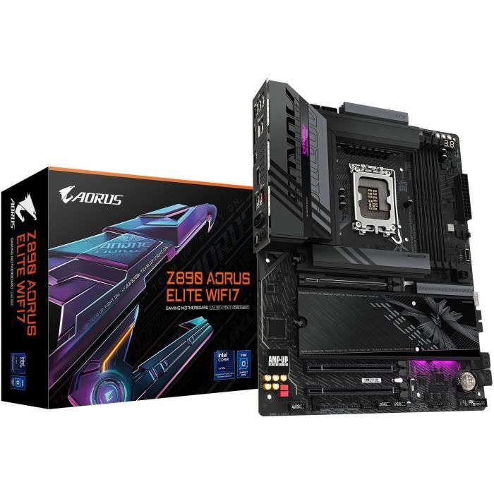 Motherboard - GIGABYTE - Z890 A ELITE WIFI7 - Socket 1851 - Thunderbolt 4 - LAN 2.5 GbE - Wi-Fi 7/Bluetooth 5.4