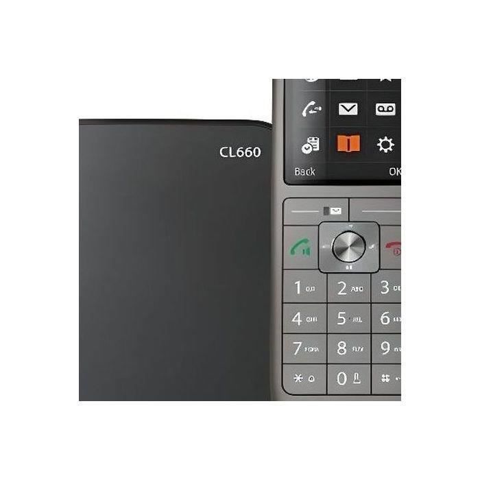 GIGASET Landline Telephone CL 660 Anthracite