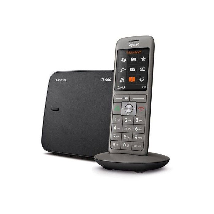 GIGASET Landline Telephone CL 660 A Anthracite