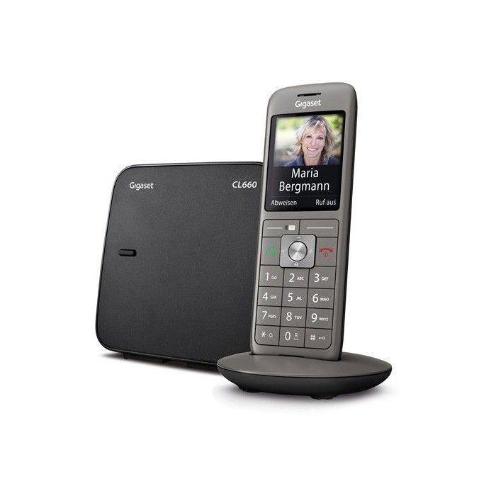GIGASET Landline Telephone CL 660 A Anthracite