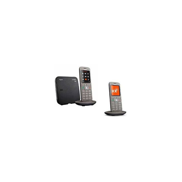 GIGASET Landline Telephone CL 660 A Duo Anthracite