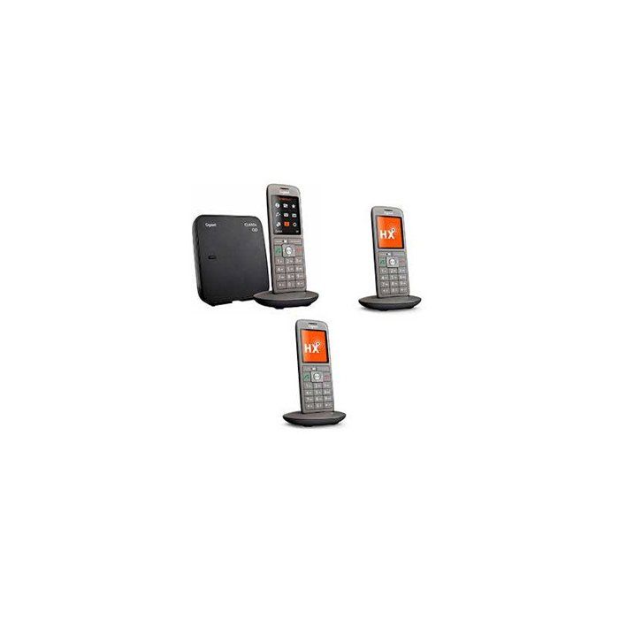 GIGASET Landline Telephone CL 660 A Trio Anthracite