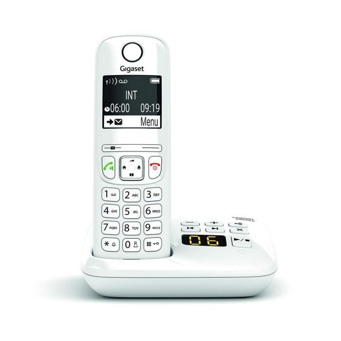 GIGASET Landline Telephone AS690 A White