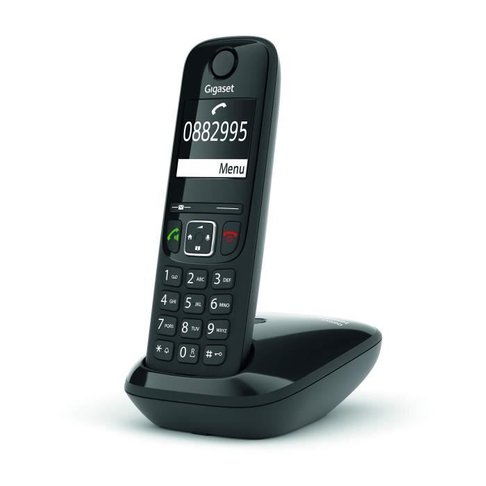 GIGASET Landline Phone AS690 Duo Black