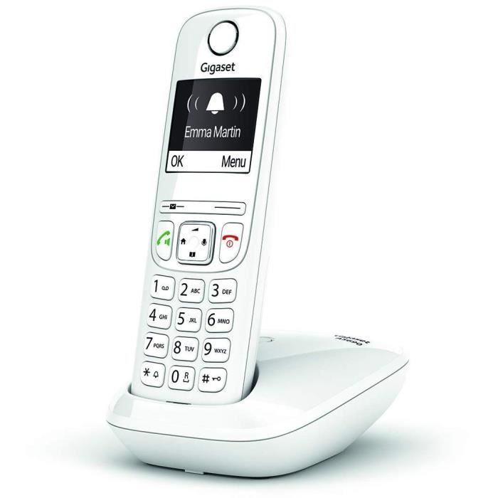 GIGASET Landline Telephone AS690 Trio White