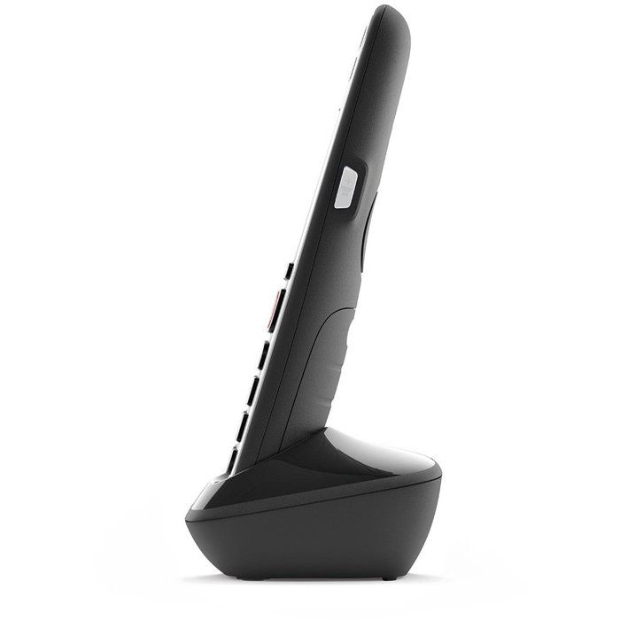 Gigaset E720HX Cordless Phone - Black - 200 Entries - SMS - Bluetooth 4.2 HSP and HFP Compatible