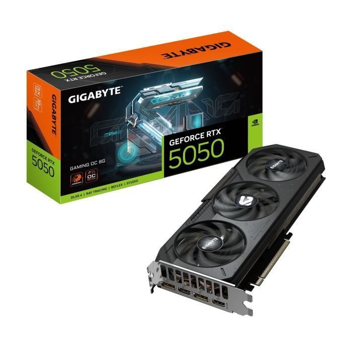 GIGABYTE - Graphics Card - RTX 5050 GAMING OC-8GD