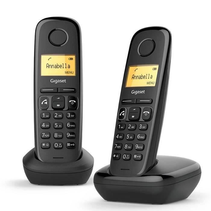 A270 Duo Black without answering machine