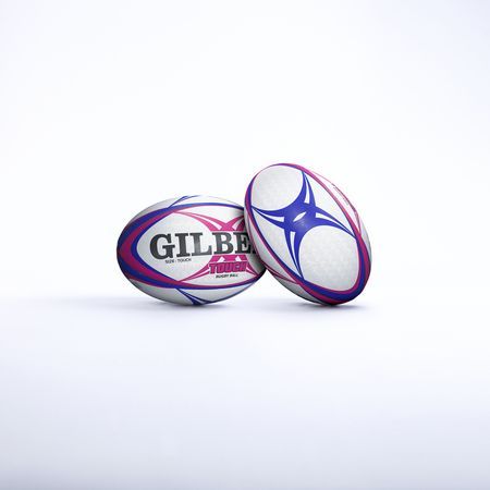GILBERT Touch rugby ball - Size 4 - Man - Pink and blue
