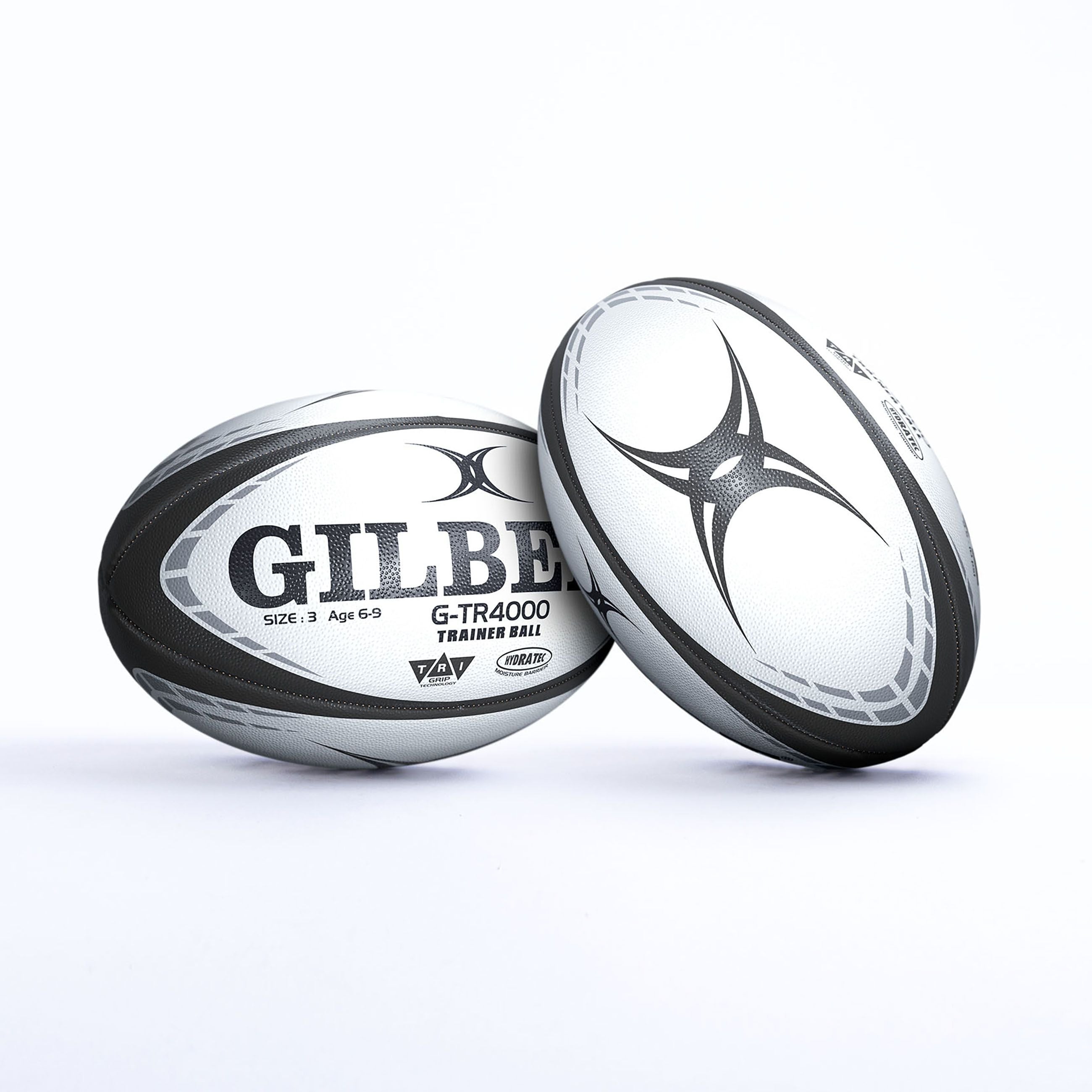 Rugby ball - Gilbert - G -TR4000 - Size 3 - Black
