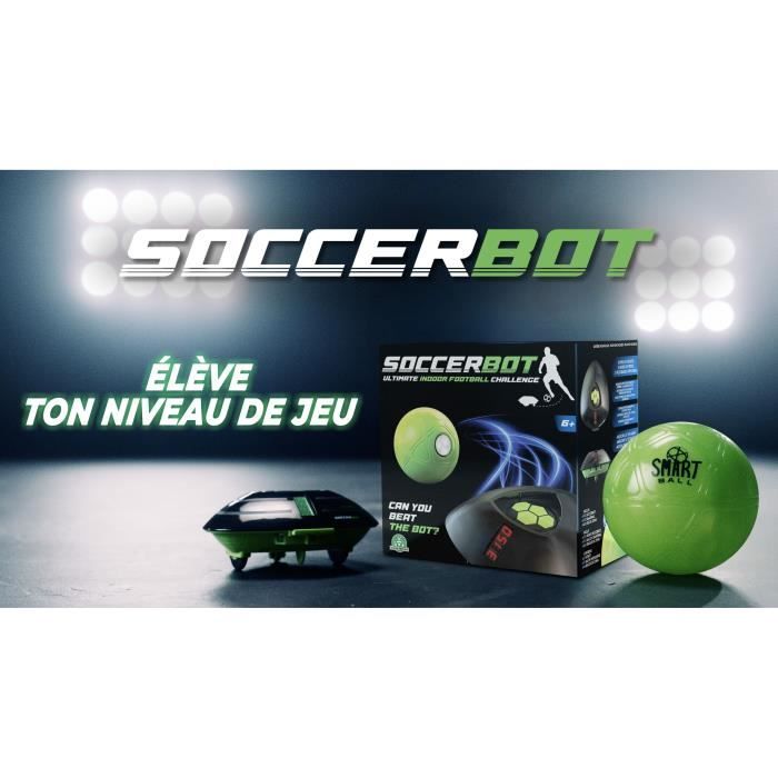 Soccer Coach Robot - GIOCHI PRIZIOSI - Smart Ball Soccer Bot - Solo or multiplayer - from 6 years old - MR100