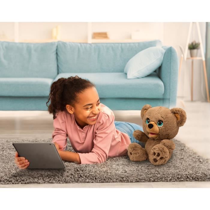 Interactive plush toy - GIOCHI PREZIOSI - Poe storyteller bear - from 4 years old - LAY00