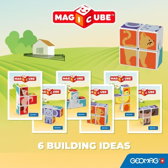 MAGICUBE Animals Friends (4 Cubes)