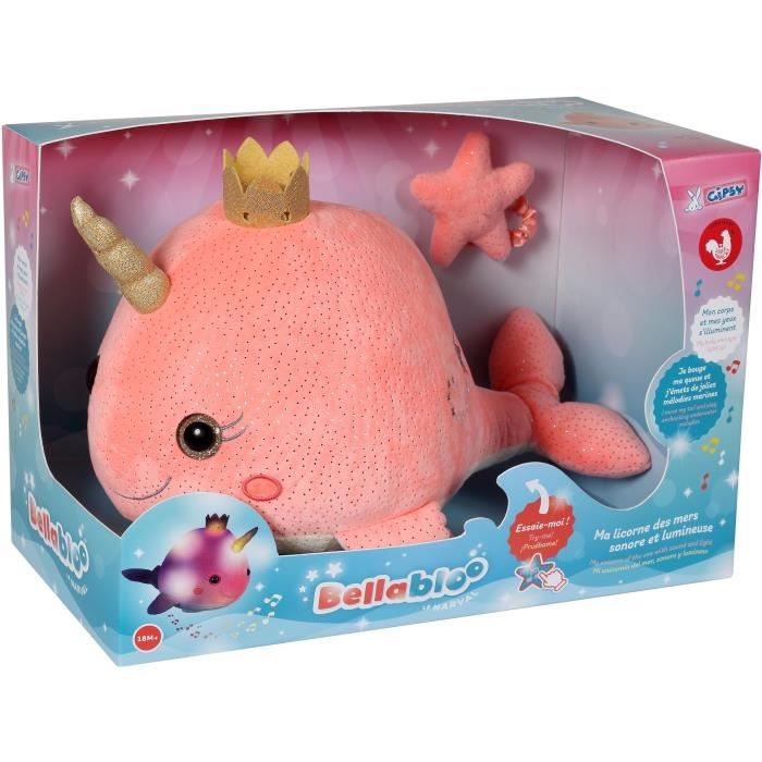 GIPSY - Bella Bloo The musical and luminous Narwhal 35 cm