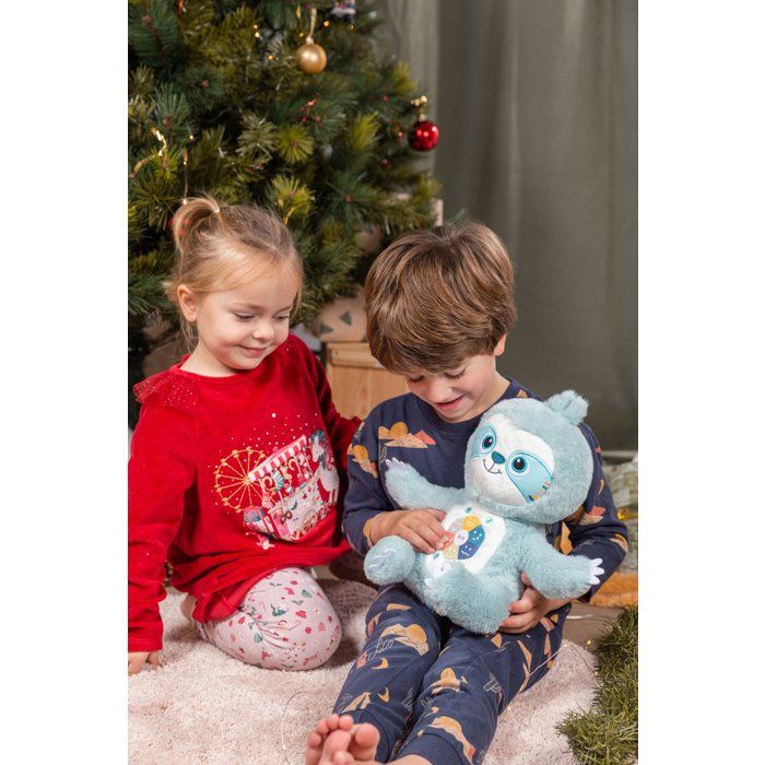 Talking Plush - Gipsy Toys - Siméon, the storyteller of emotions - 28cm - Water Green