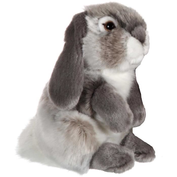 Plush toy - Gipsy Toys - Aries rabbit - 18cm - Gray