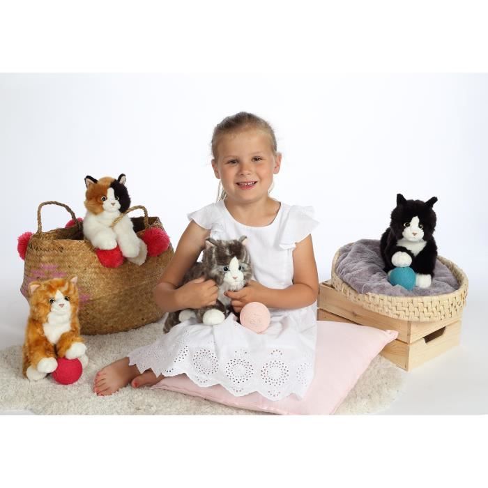 Plush - Gipsy Toys - Mimiz Cat - 28cm - Gray