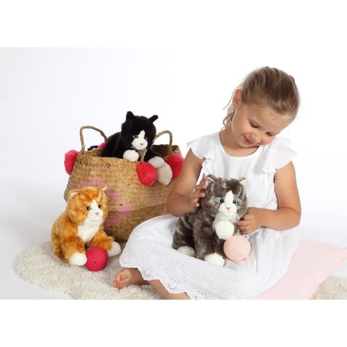 Plush - Gipsy Toys - Mimiz Cat - 28cm - Gray