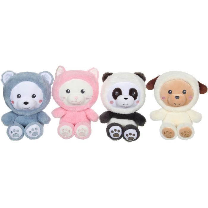 Panda Hoody Pets plush toy - GIPSY TOYS - 24 cm