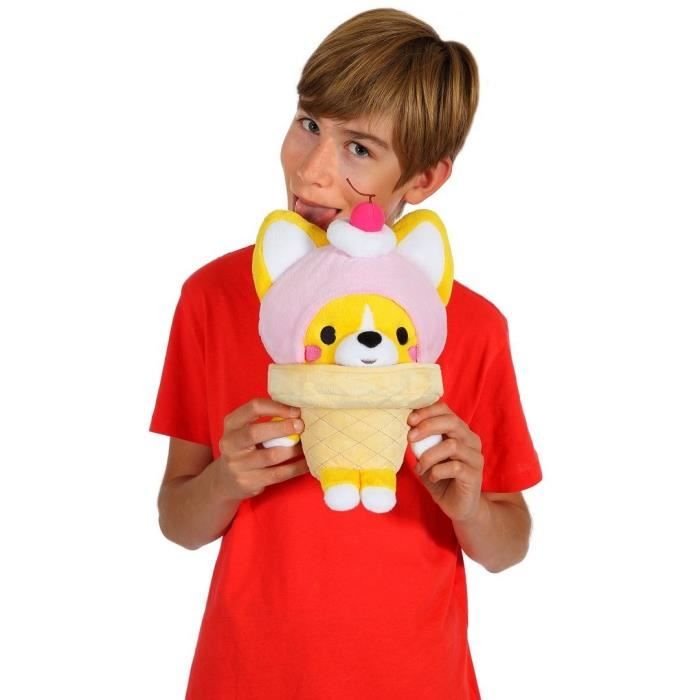 Little Corgi Cuties soft toy - GIPSY TOYS - 30 cm - Ice cream
