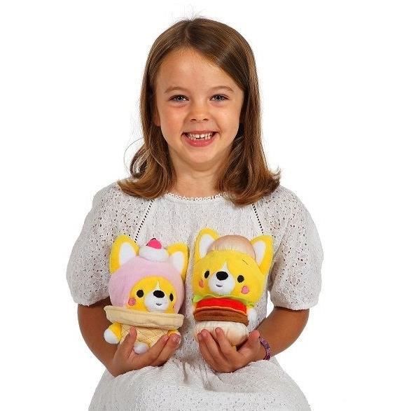 Little Corgi Cuties soft toy - GIPSY TOYS - 20 cm - Ice cream