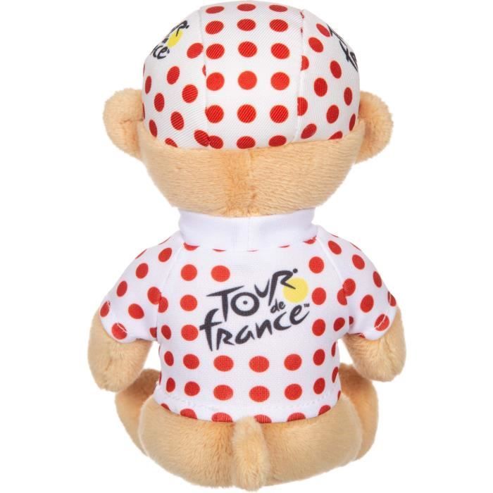 Plush - GIPSY TOYS - Tour De France - BEAR IN POLKA DOT JERSEY 15 CM