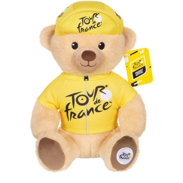 Plush - GIPSY TOYS - Tour De France - YELLOW JERSEY BEAR 24 CM