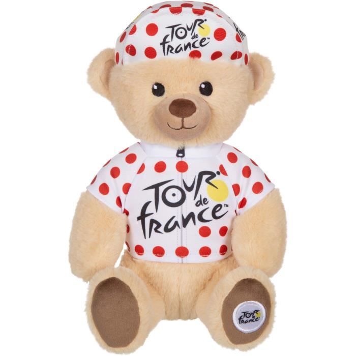 Plush - GIPSY TOYS - Tour De France - Polka Dot Shirt Bear 24 cm