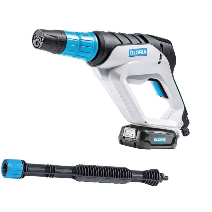 GLORIA - MultiJet 18V - Multifunction mobile pressure cleaning system (2 -5Ah battery and charger supplied)