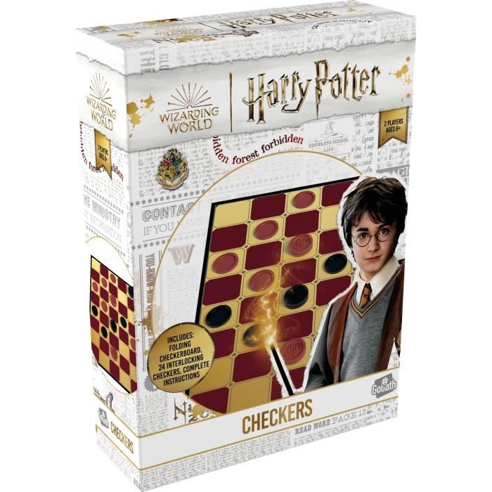 Board game - Goliath - Harry Potter Checkers