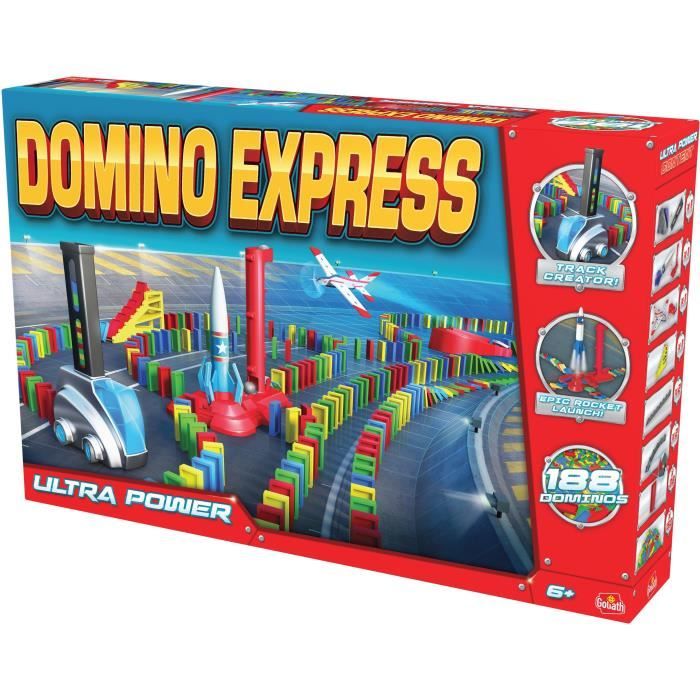 Domino - GOLIATH - Domino Express Ultra Power - Super Dealer for impressive circuits! From 6 years old