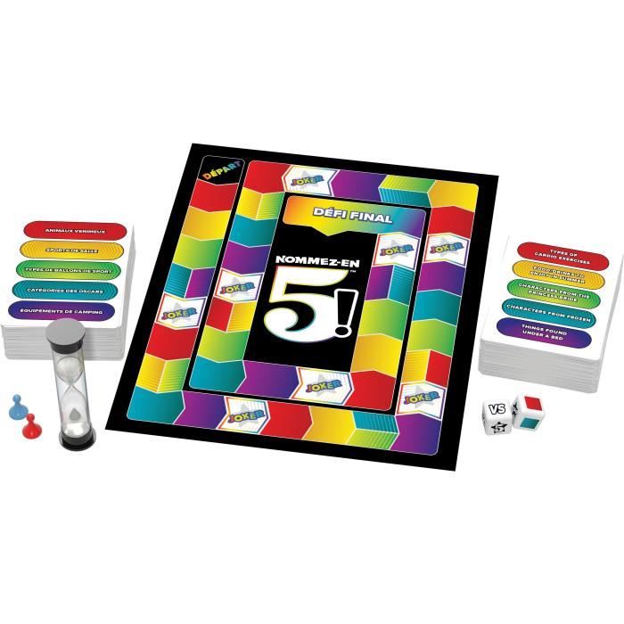 Name 5 - party game - GOLIATH