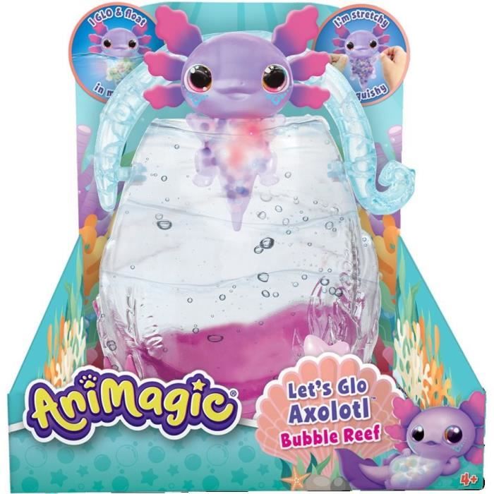 Interactive plush - GOLIATH - Animagic Axolotl Aquarium
