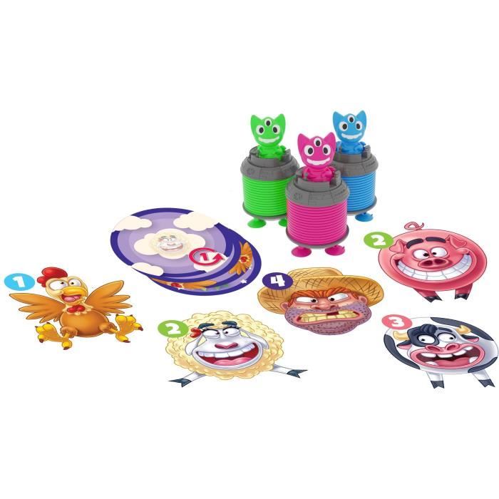 Board games - GOLIATH - Martian alert - Remove animals and score points! Ages 6 and up