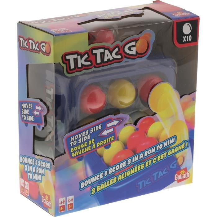 Tic Tac Go - Board game - GOLIATH - From 6 years old