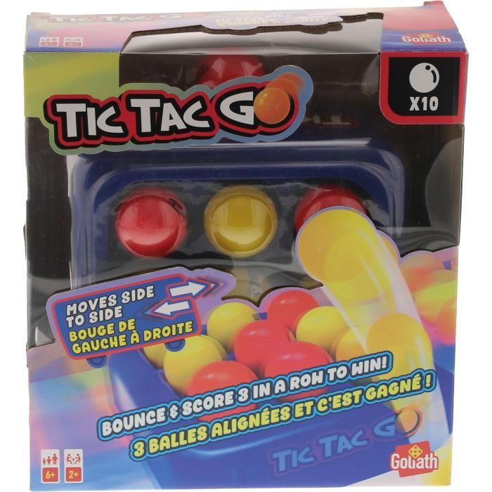 Tic Tac Go - Board game - GOLIATH - From 6 years old