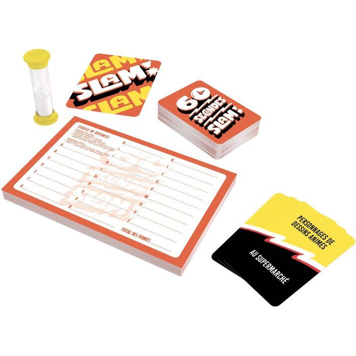 60 Seconds Slam - Board Game - GOLIATH - 2 or more players - Ages 10 and up